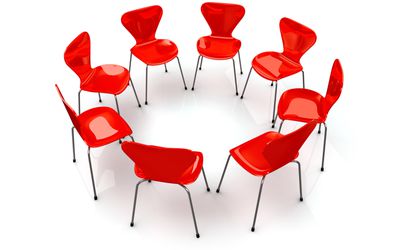 Chairs in a circle