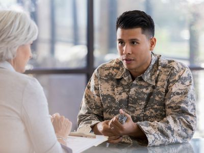 young man talks with his psychologist