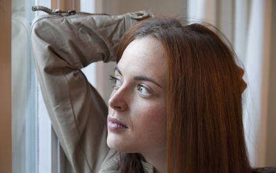 Woman by the window