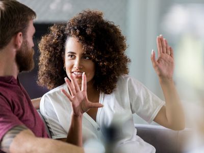 couple talking to each other