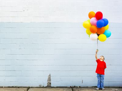 A boy who has learned optimism