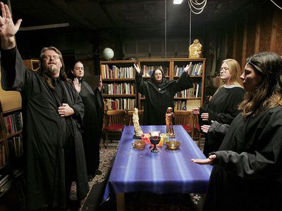 Wicca religion practitioners