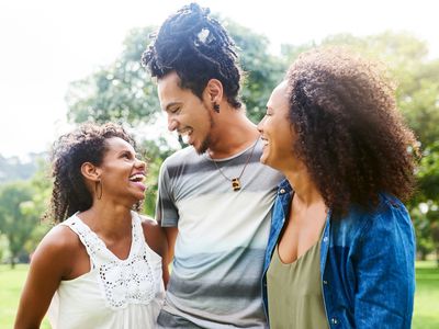 Cropped shot of friends spending time together outdoors