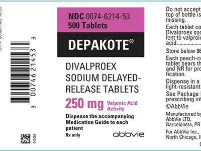 Depakote label