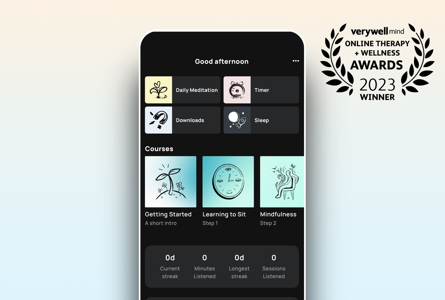 Online Therapy Awards Sleep Apps, Medito