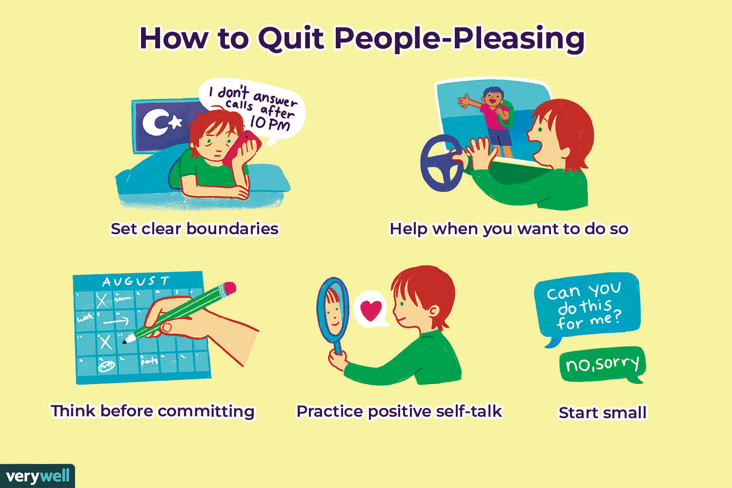 How to quit people-pleasing