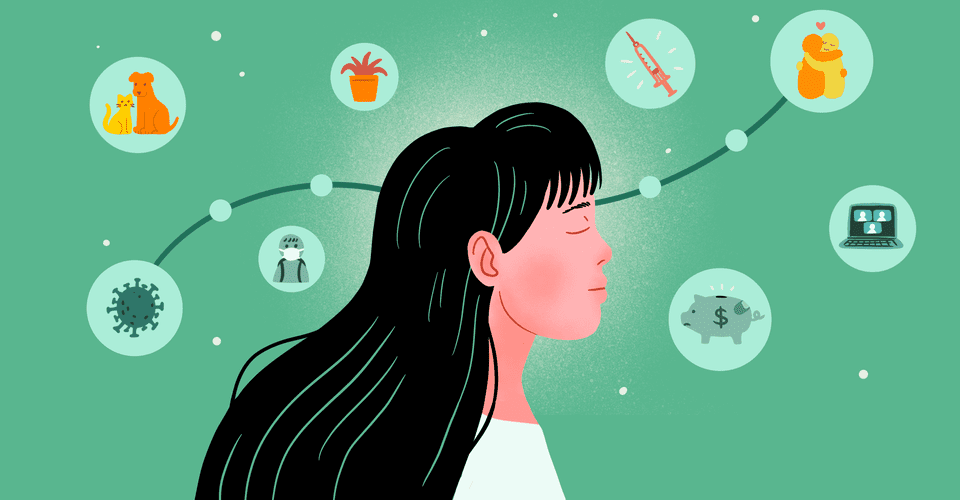 mental health tracker illustration